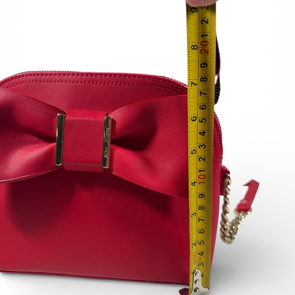 Betsey Johnson Red Bow Crossbody - Picture 10 of 12